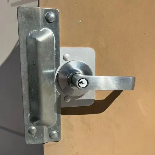 Commercial lever trim for a panic device